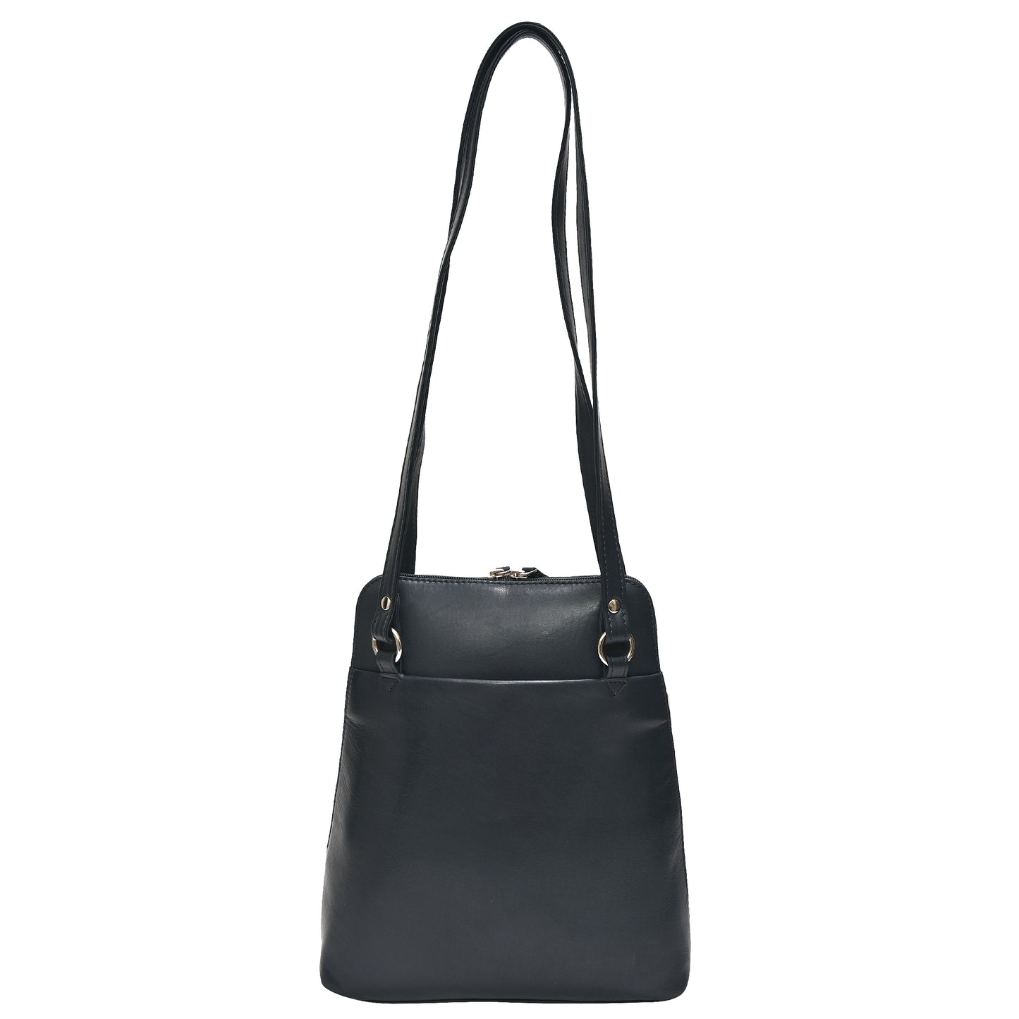 G&T Leather Full-grain Convertible Backpack/Handbag