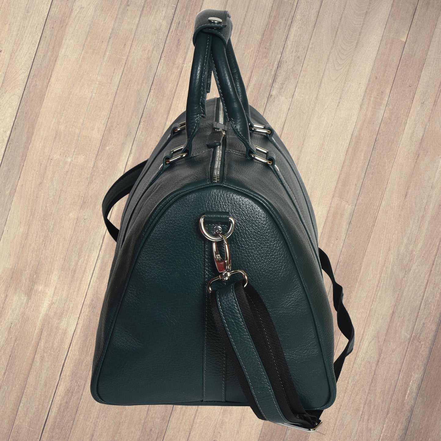 GT-KL1: G&T Full-grain Leather Small Holdall, Weekender, Luggage, Gym Bag, Duffel Bag, Overnight Bag