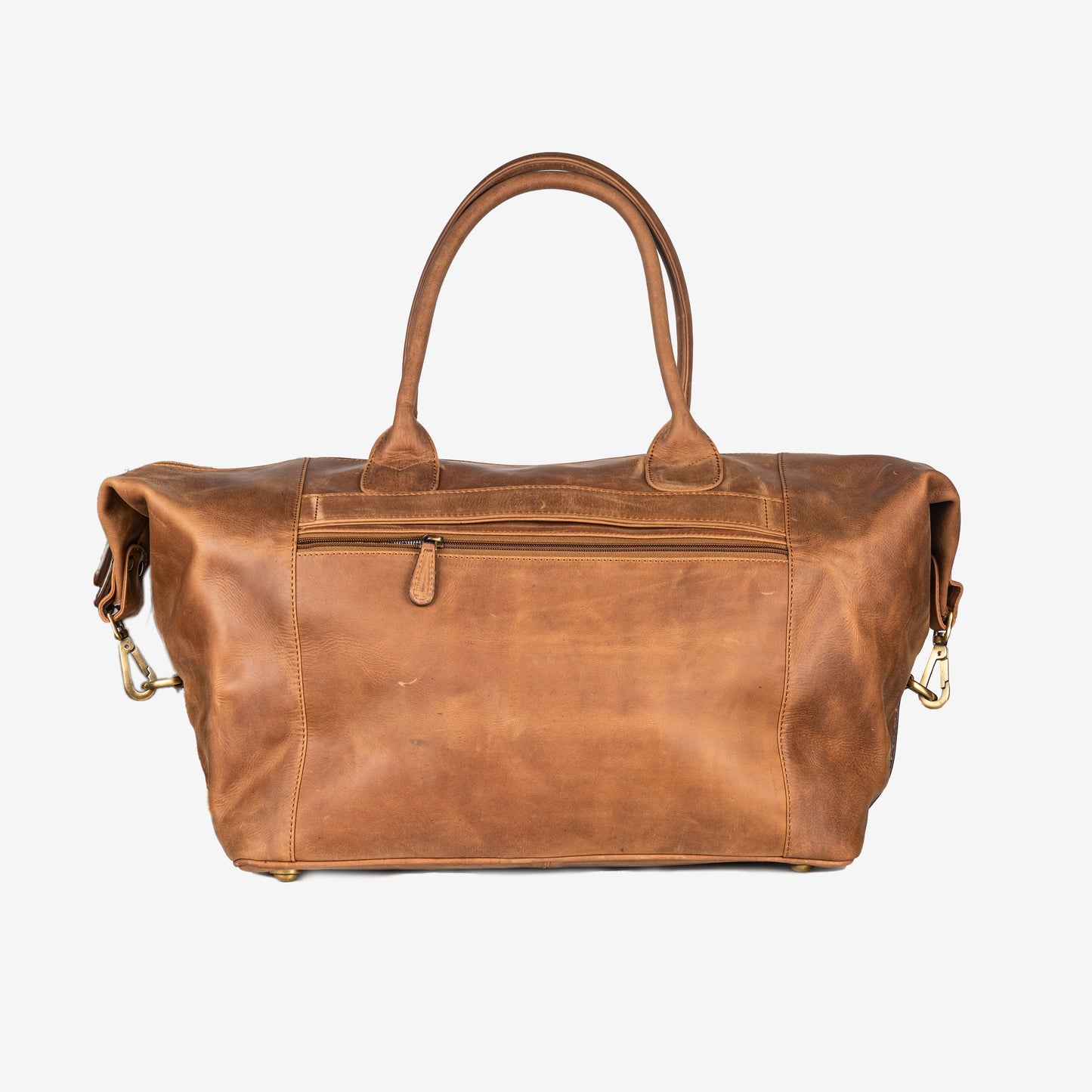 GT-0S7S: G&T Leather Classic Medium Holdall