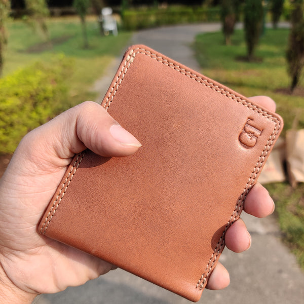 Leather Men's Bifold Slim Wallet (RFID Protected) | G&T