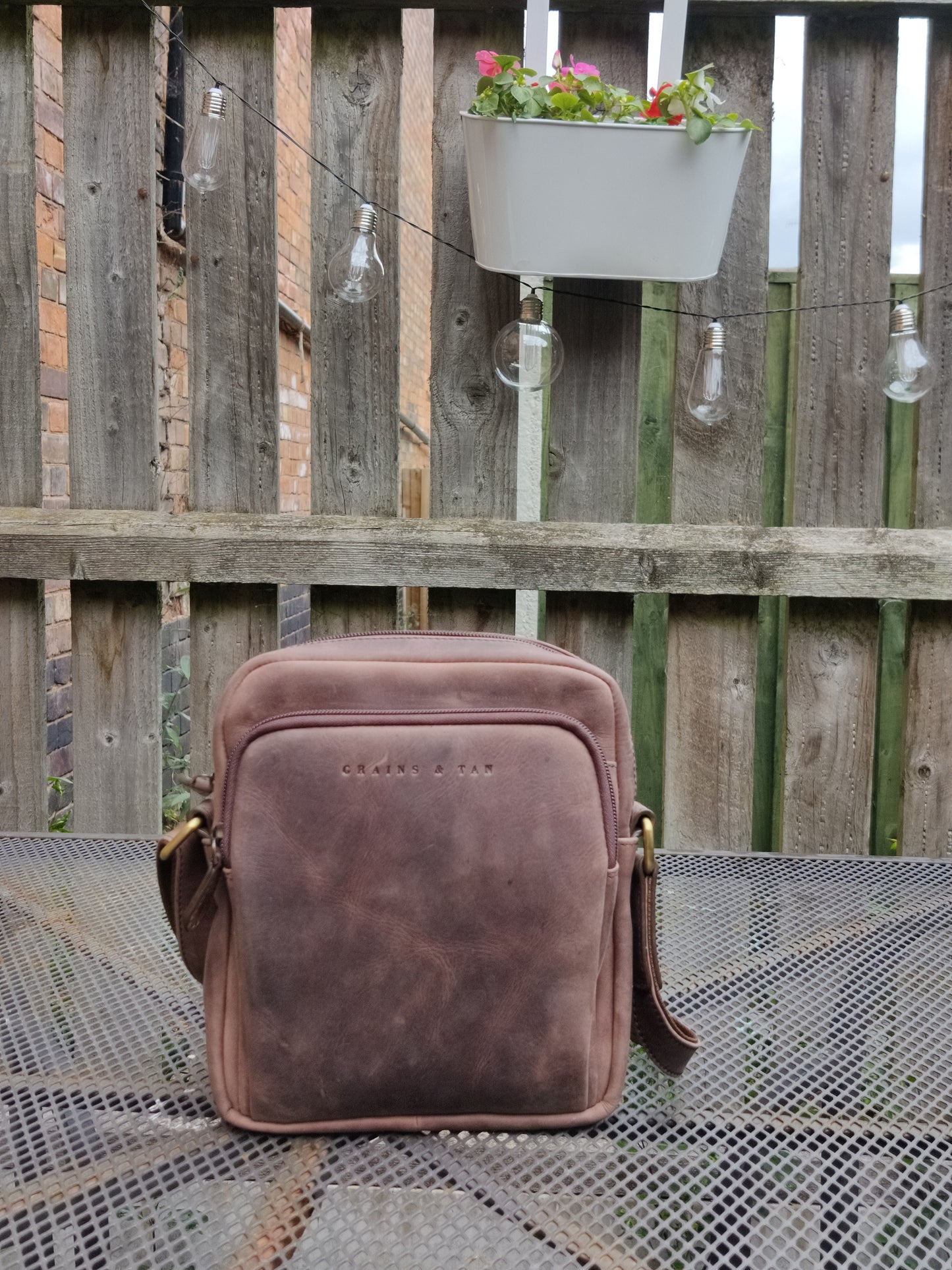 GT-H71: Genuine Leather Men's Messenger Bag, Crossbody Messenger (RFID Protected) by G&T