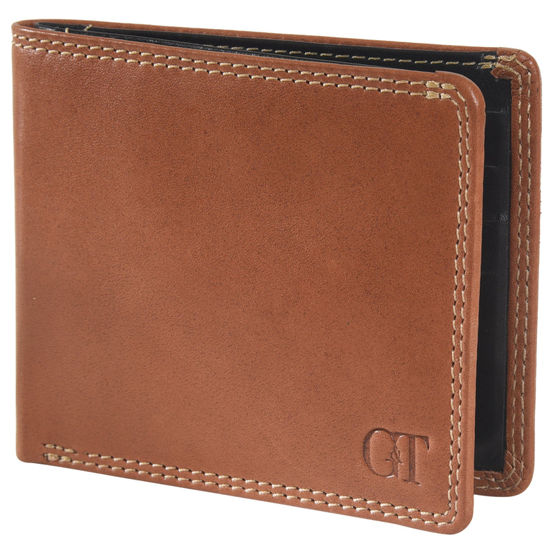 Leather Men's Bifold Slim Wallet (RFID Protected) | G&T