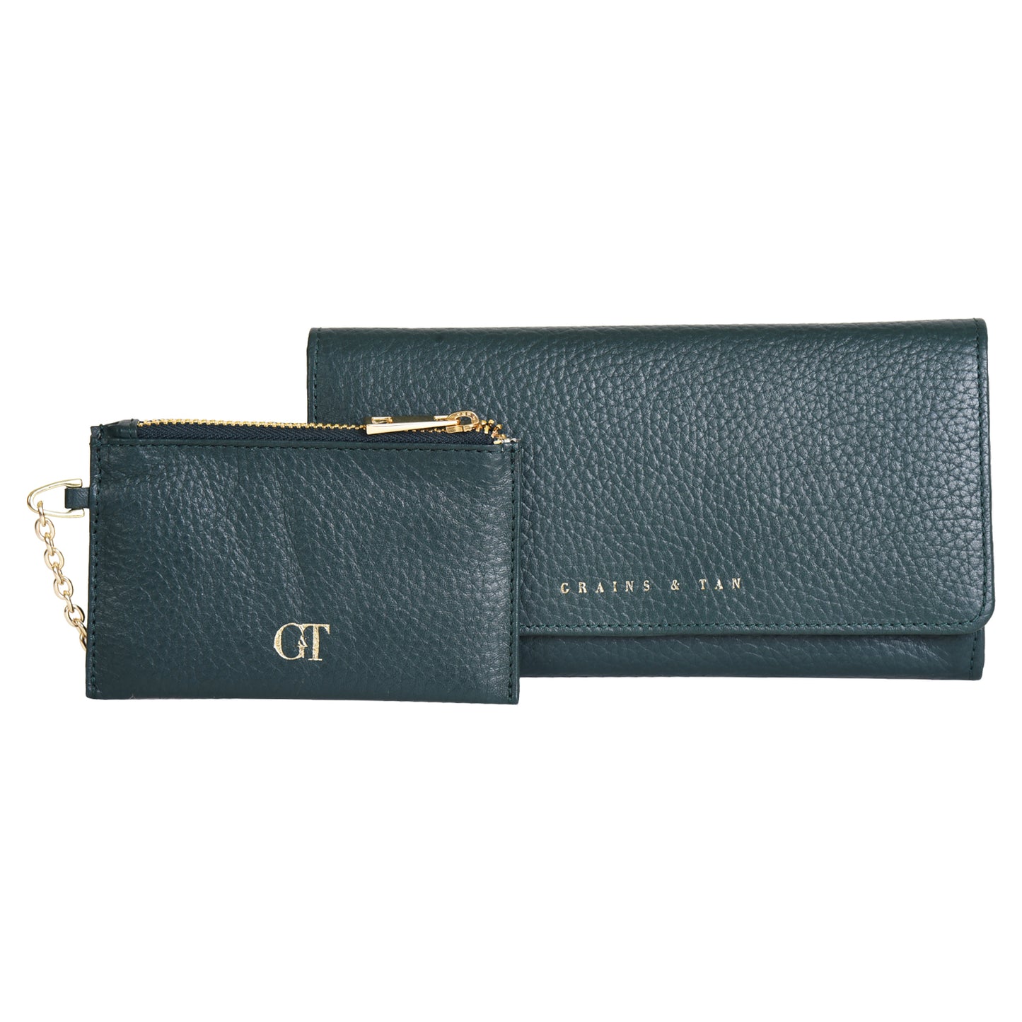 GT-002: G&T Full-grain Ladies Purse with a Detachable Coin Pouch (RFID Protected)