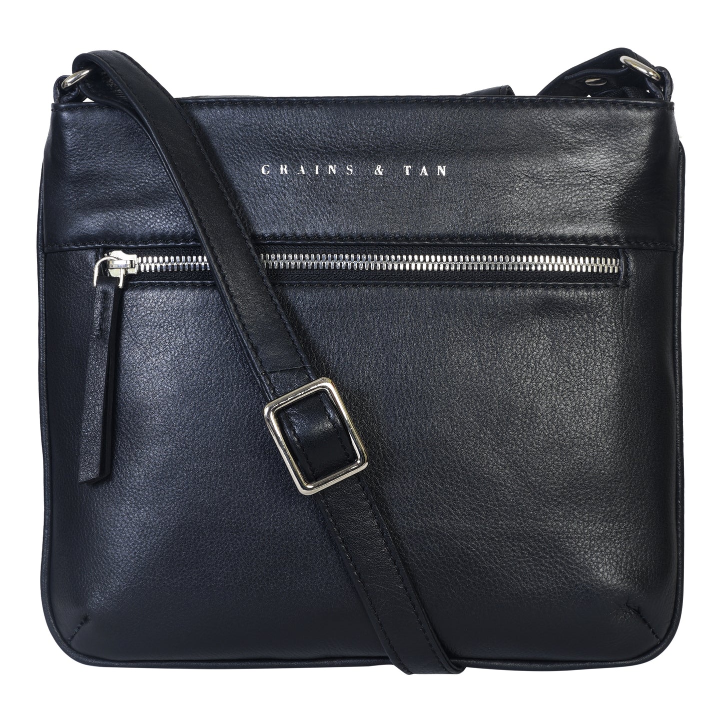 GT-018: G&T Full-grain Leather Small Crossbody Bag, Sling Bag with Long Adjustable Strap